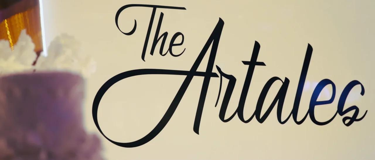 The Artales wedding highlight still