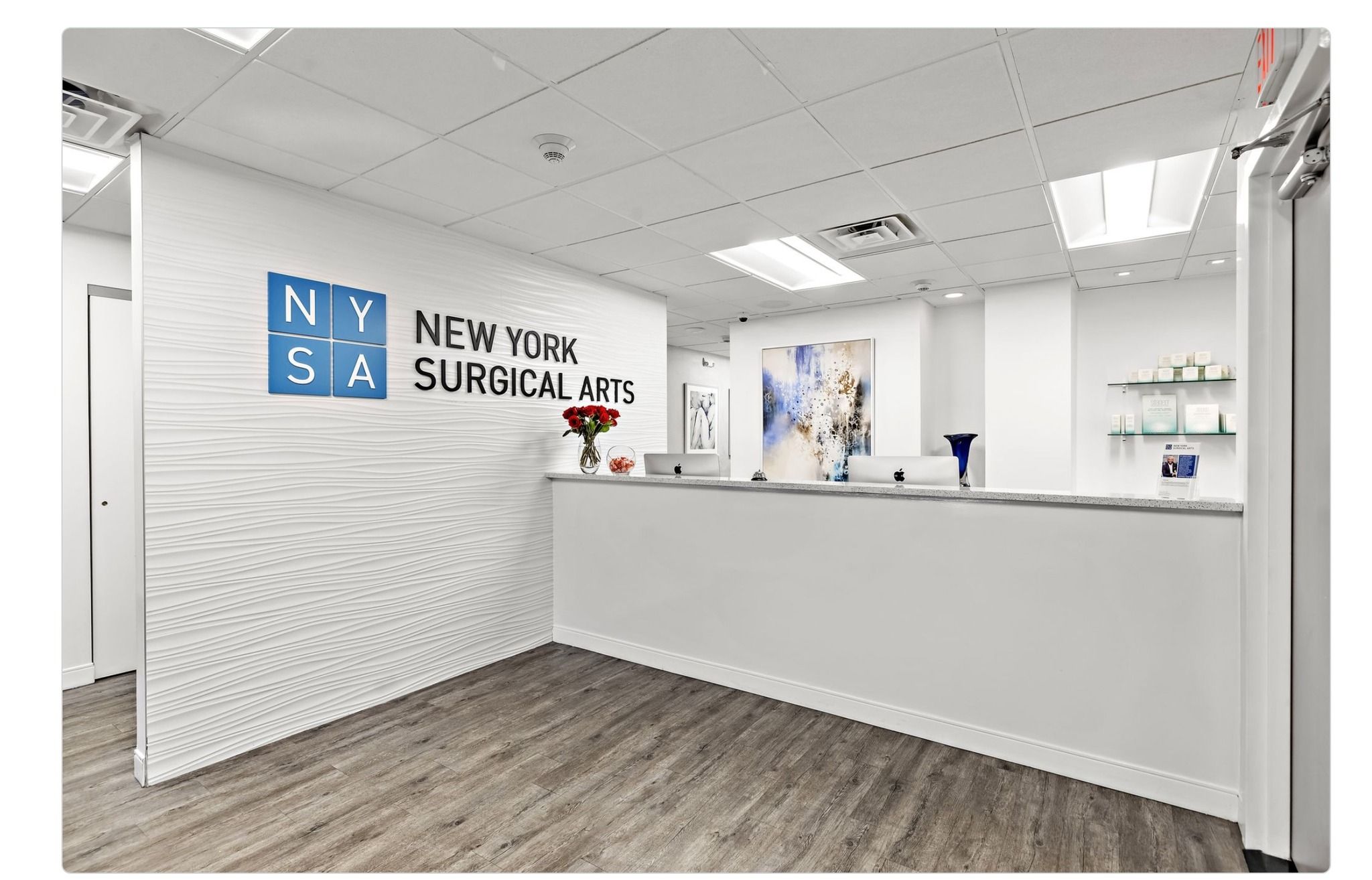 New York Surgical Arts reception desk