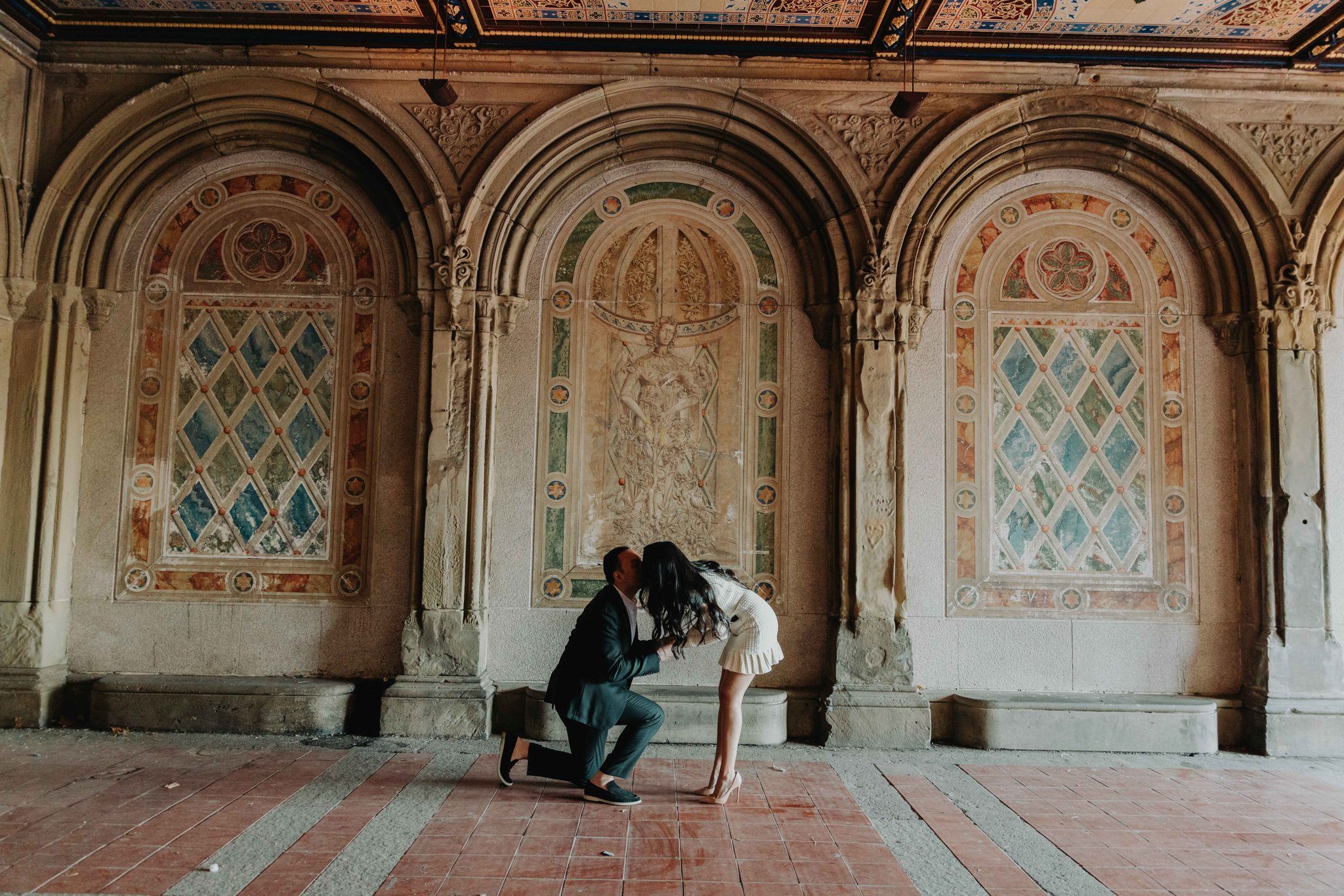 Proposal at Bethesda Terrace
